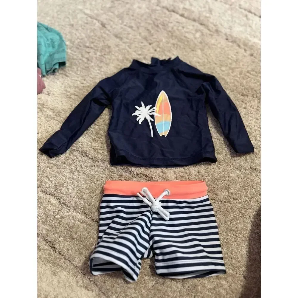 Snapperrock New Zeland Baby Infant Girl Swimsuit 3-6 M UPF 50+